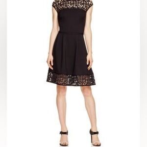 Ralph Lauren Little Black Dress with Cut Outs Size 6